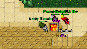 Lady Tendotti on screen