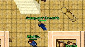 Rampant'Growth on screen