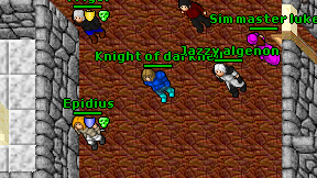 Knight of darkhell on screen