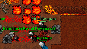 Elite Grogan on screen