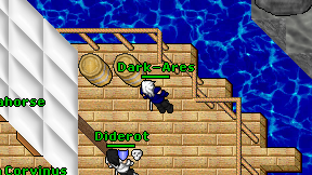 Dark-Ares on screen