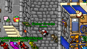 Elder Frodo on screen