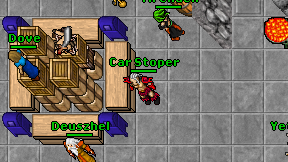 Car Stoper on screen