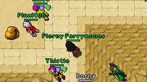 Flerny Farrymones on screen