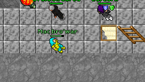 Mac bro'war on screen