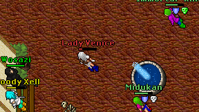 Lady Venice on screen
