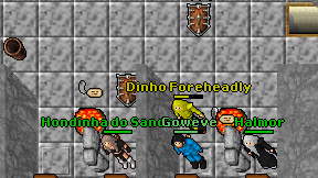 Dinho Foreheadly on screen