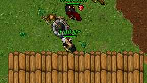 Faiter on screen