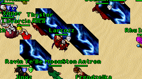 Larcozz on screen