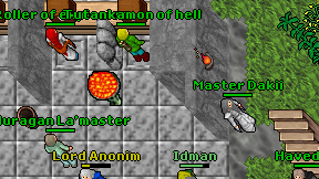 Tutankamon of hell on screen