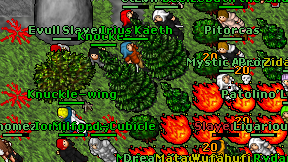 Knocker on screen