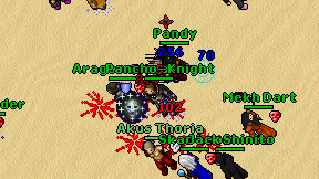 Pancho-Knight on screen