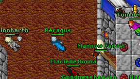 Peragus on screen