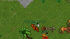 Demon Karan on screen