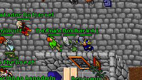 Dark Aj on screen