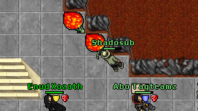Shadosub on screen
