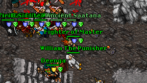 Fighter of Master on screen
