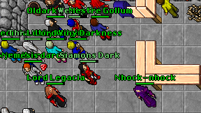 Siamons Dark on screen