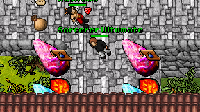 Sorcerer Ultumate on screen