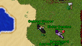 Oakley Slayer on screen
