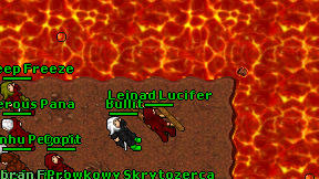 Leinad Lucifer on screen