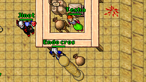 Endo cros on screen