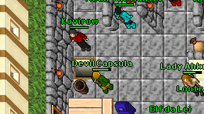 Devil Capsula on screen
