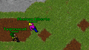 Phalanx Alberto on screen