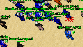 Dark Dementis on screen