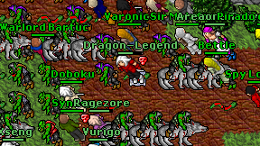 Dragon-Legend on screen