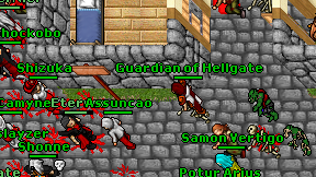 Guardian of Hellgate on screen
