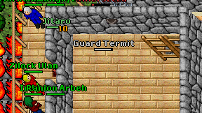 Guard Termit on screen
