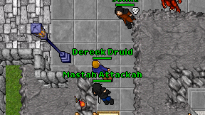 Dereek Druid on screen
