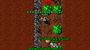 Eternal Darknesz on screen