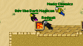 Redgak on screen