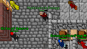 Matriarch Pongy on screen