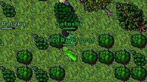 Lord Rivergoat on screen