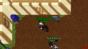 Entaroo on screen