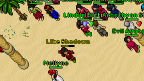 Like Shadown on screen