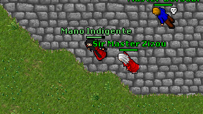 Mano Indigente on screen