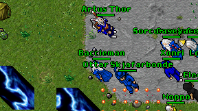 Baccieman on screen