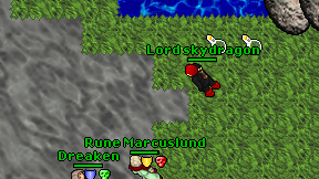 Lord skydragon on screen