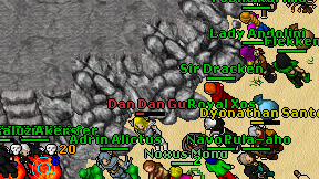 Sir Dracken on screen