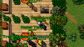 Kalan Arcan on screen