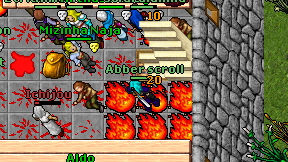 Abber scroll on screen