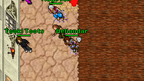 Heliandar on screen