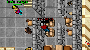 Trabbel on screen