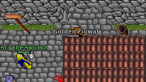 Golden Ziomal on screen