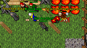 Sir Aethel on screen
