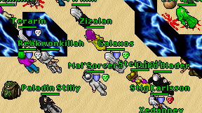 Stein bolt on screen